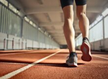 Sportas bėgimo takelis energija